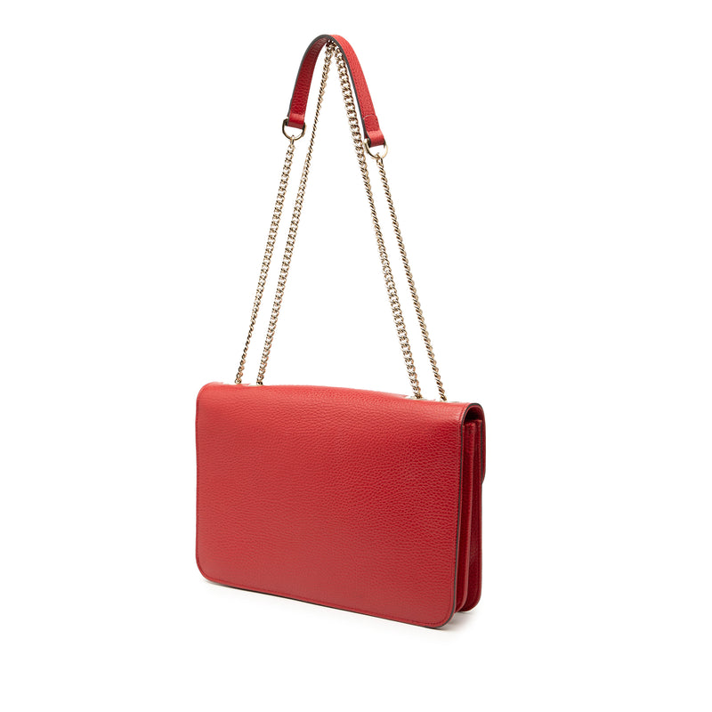 Medium Dollar Calfskin Interlocking G Crossbody - Image 2