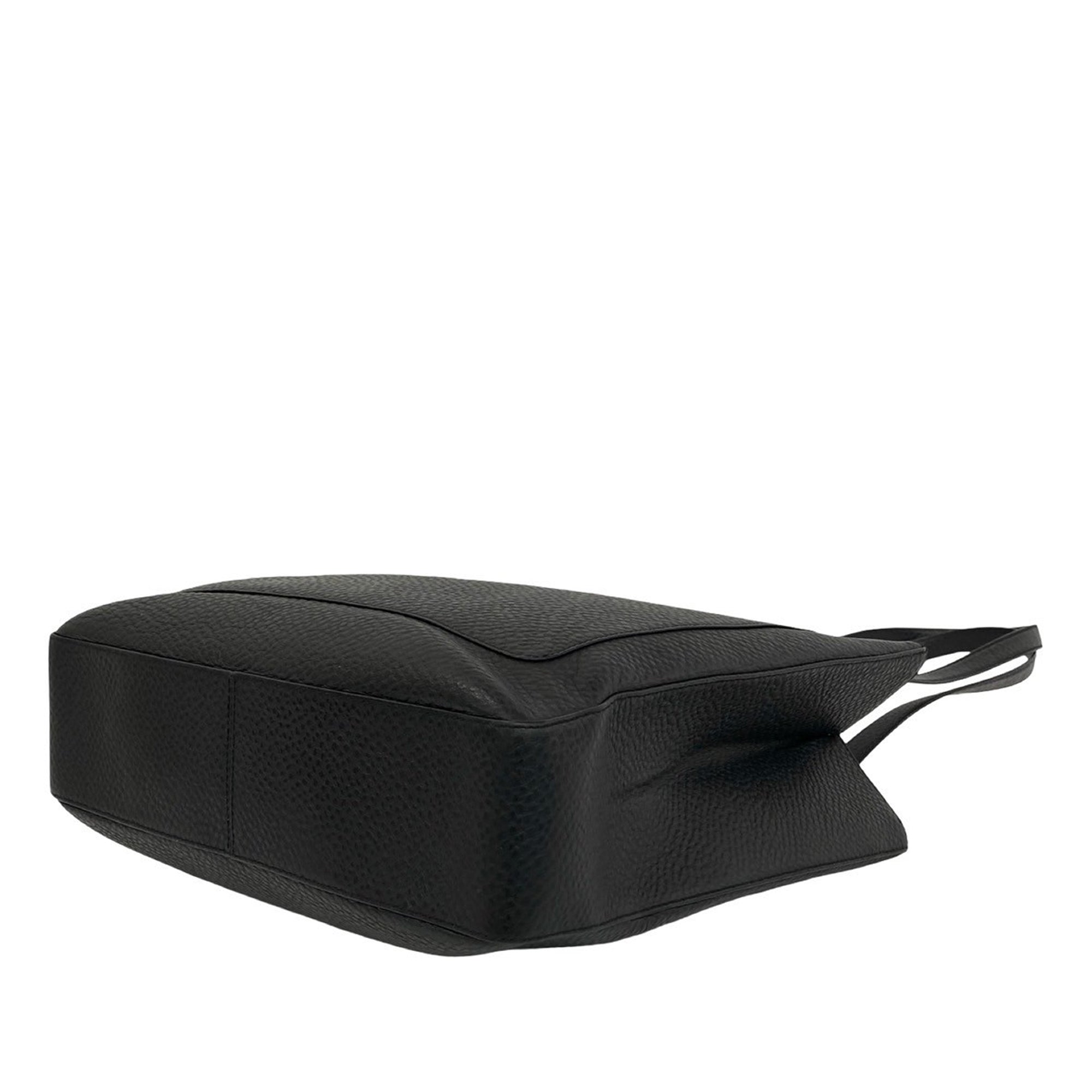Pebbled Calfskin Double Gancini Tote - Image 8