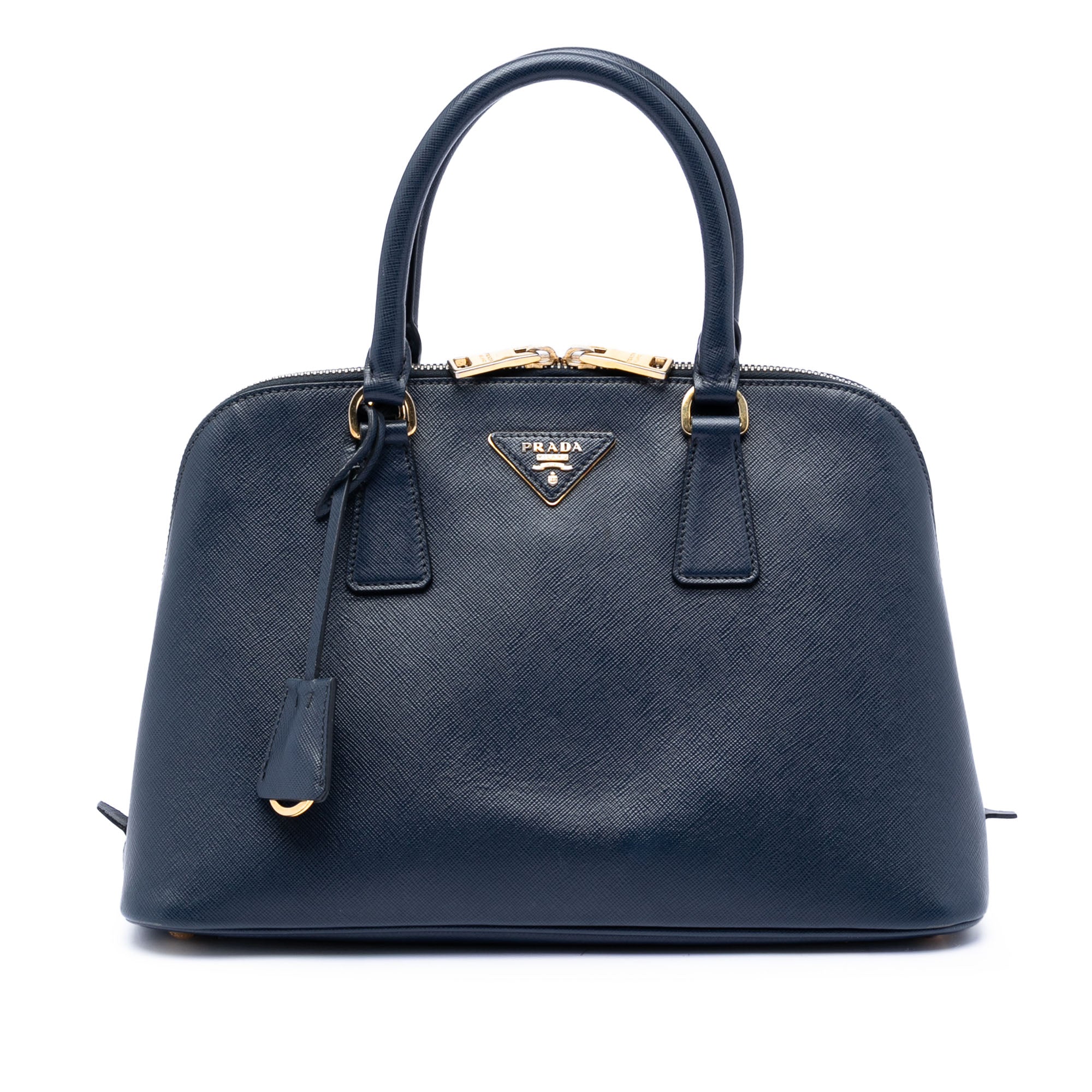 Medium Saffiano Lux Promenade Satchel - Image 1