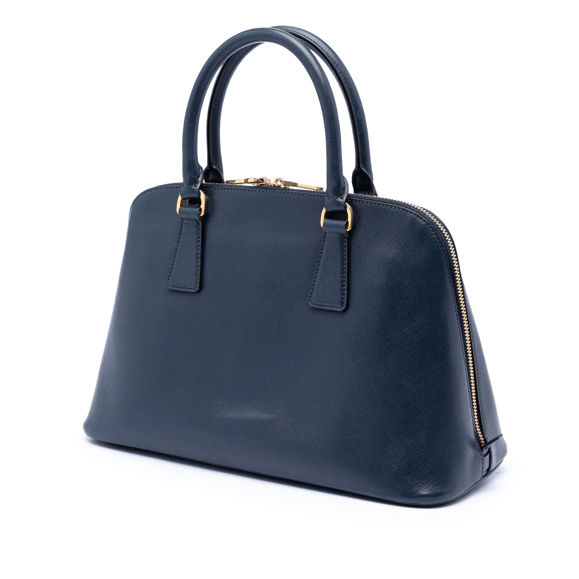 Medium Saffiano Lux Promenade Satchel - Image 2