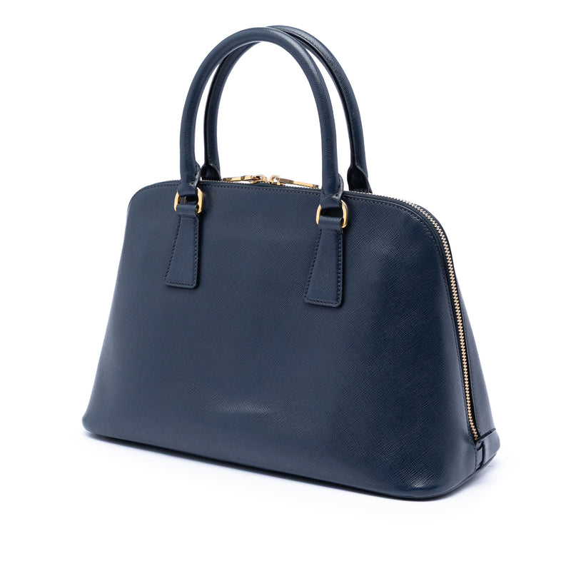 Medium Saffiano Lux Promenade Satchel - Image 2