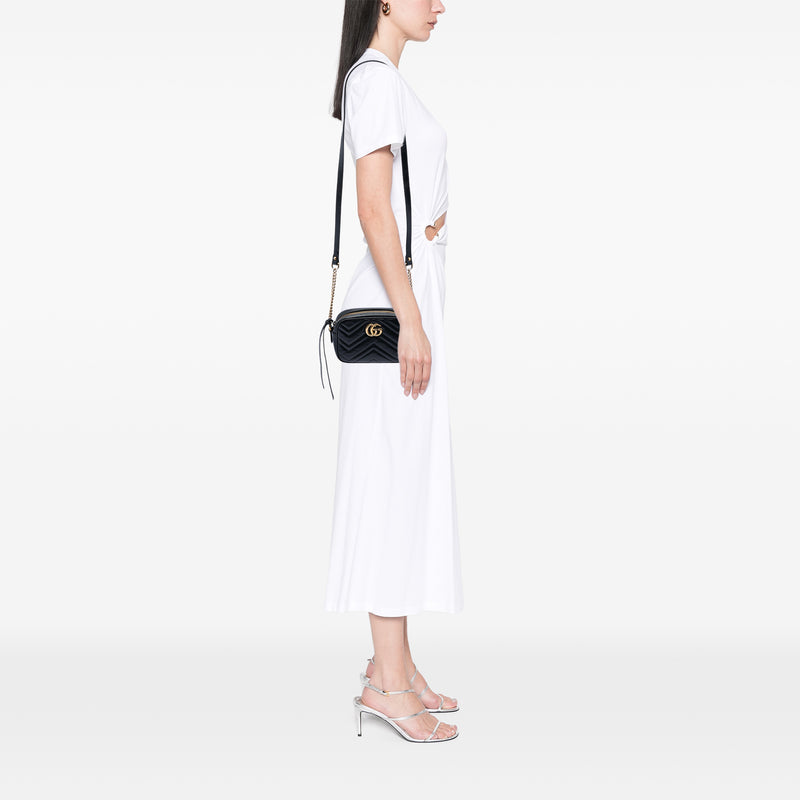 Mini GG Marmont Matelasse Leather Crossbody - Image 7