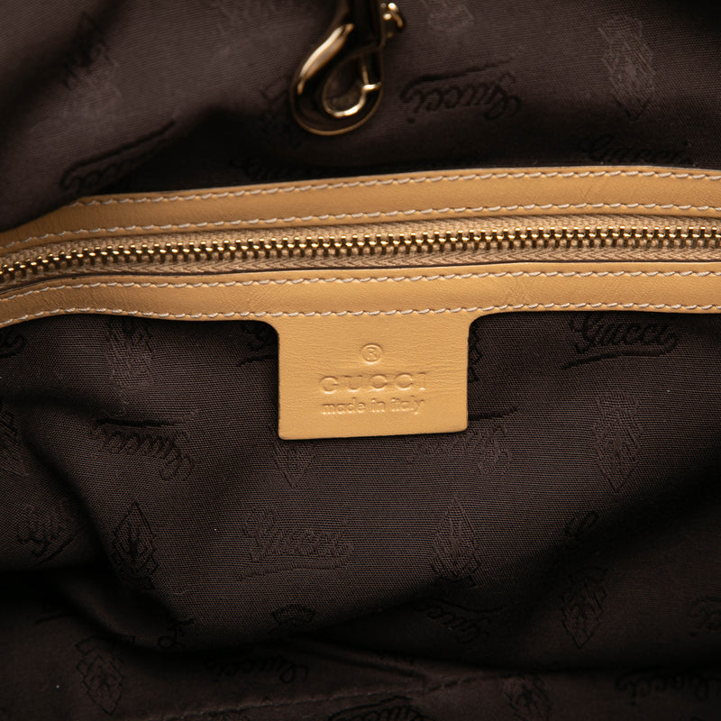 GG Canvas Web Tassel Tote - Image 5