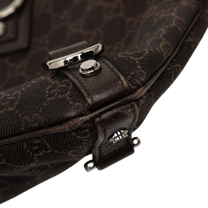 GG Denim Abbey D Ring Crossbody - Image 7