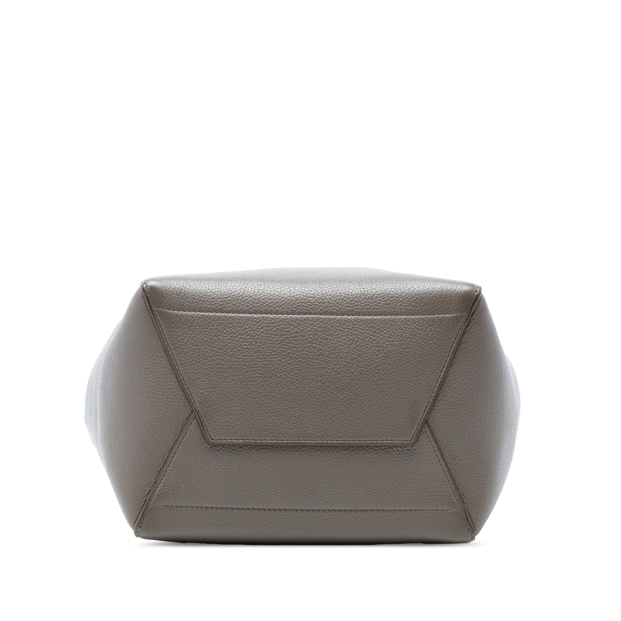 Medium Leather Seau Sangle Bucket Bag - Image 3