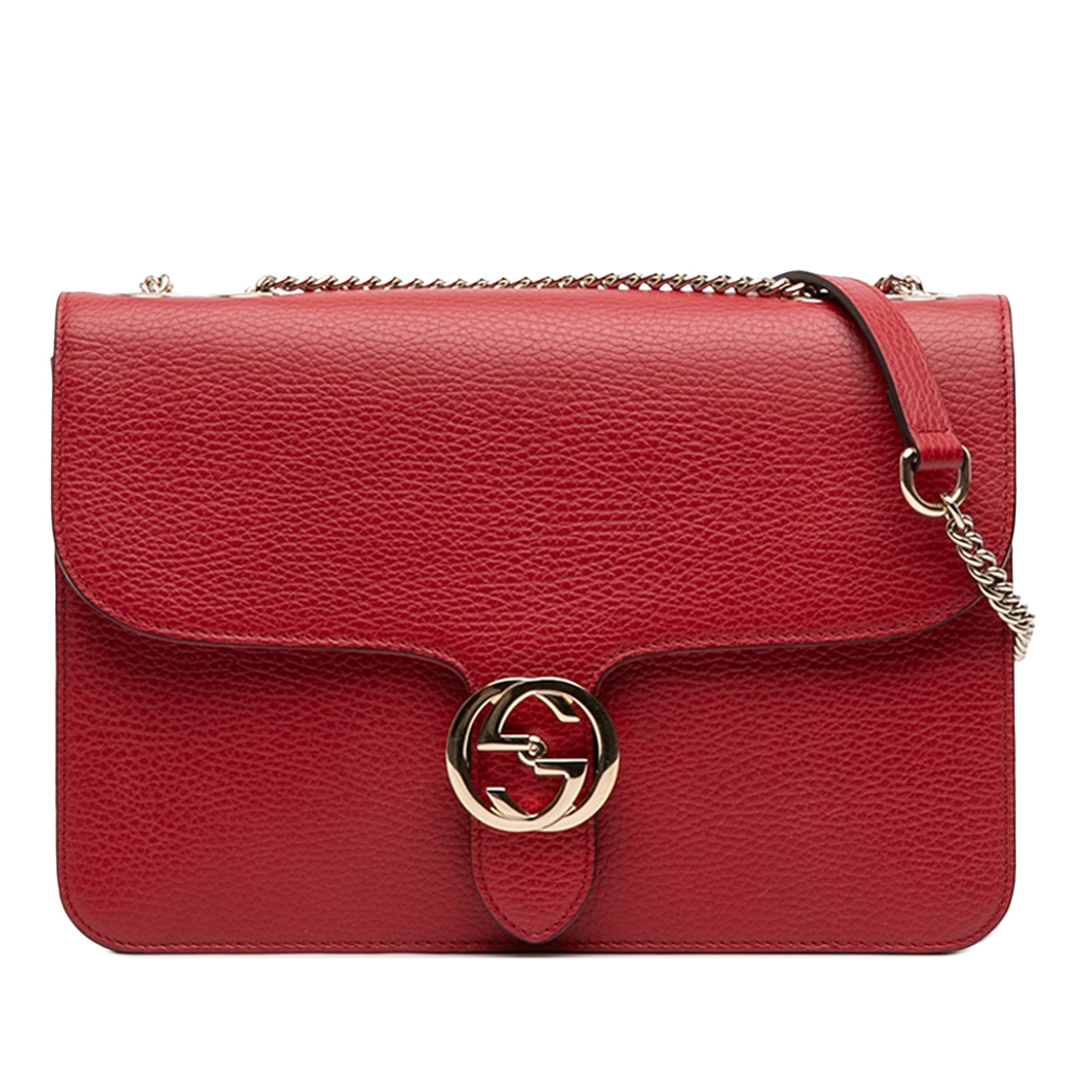 Medium Dollar Calfskin Interlocking G Crossbody - Image 1