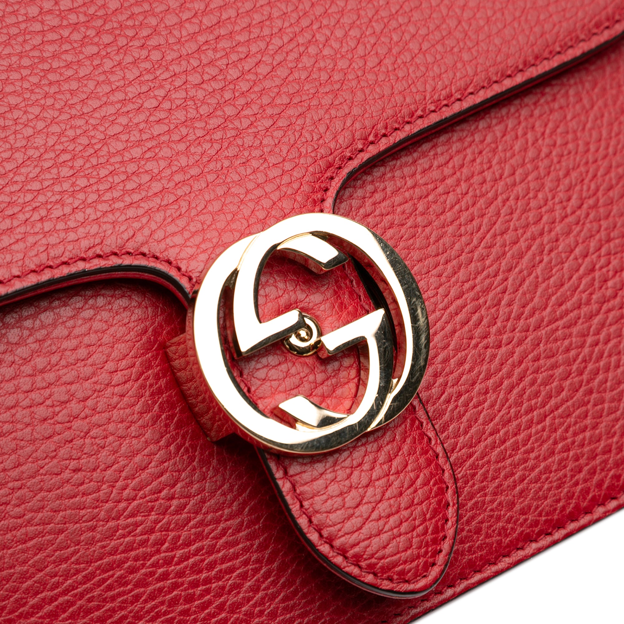 Medium Dollar Calfskin Interlocking G Crossbody - Image 7