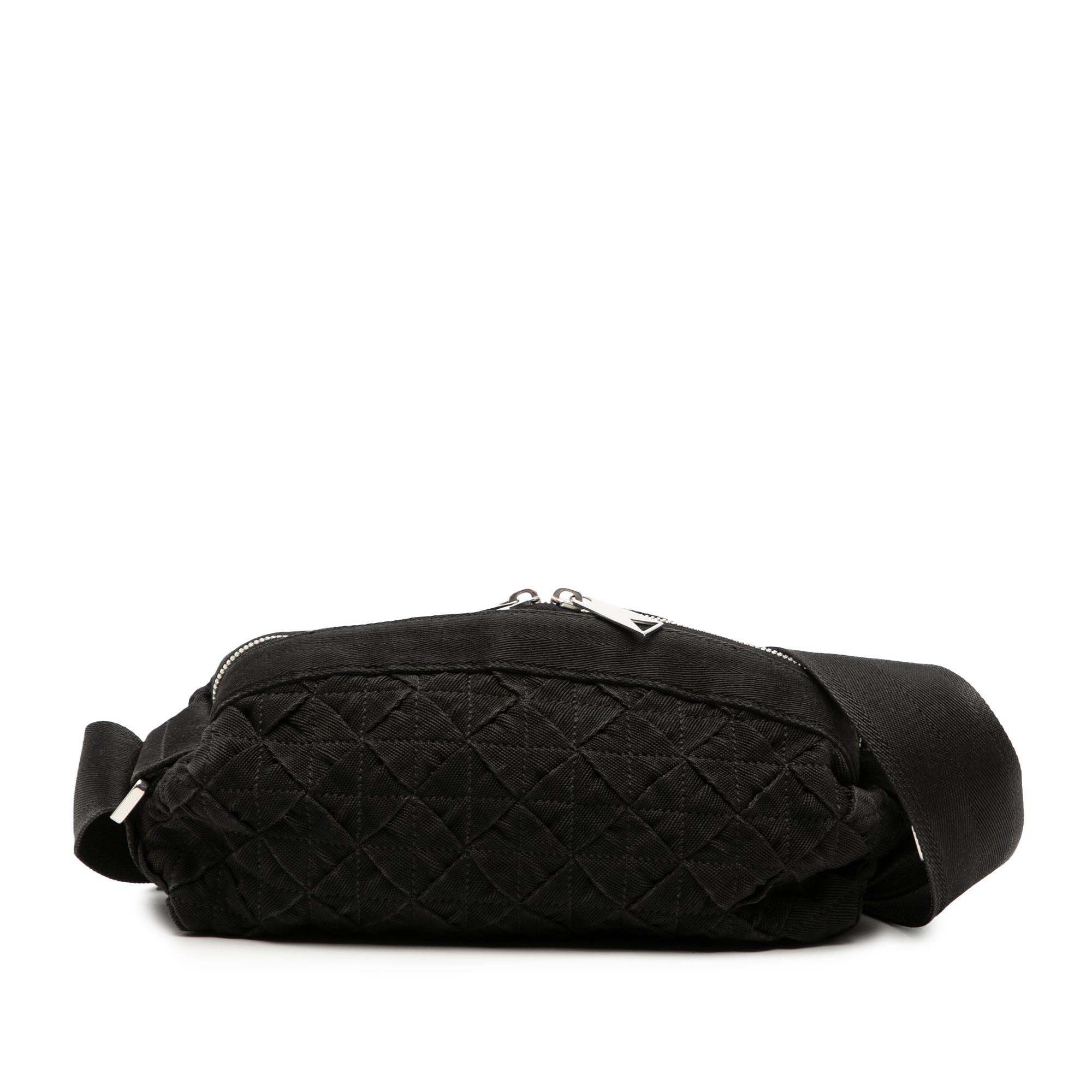 Canvas Intrecciato Webbing Belt Bag - Image 1