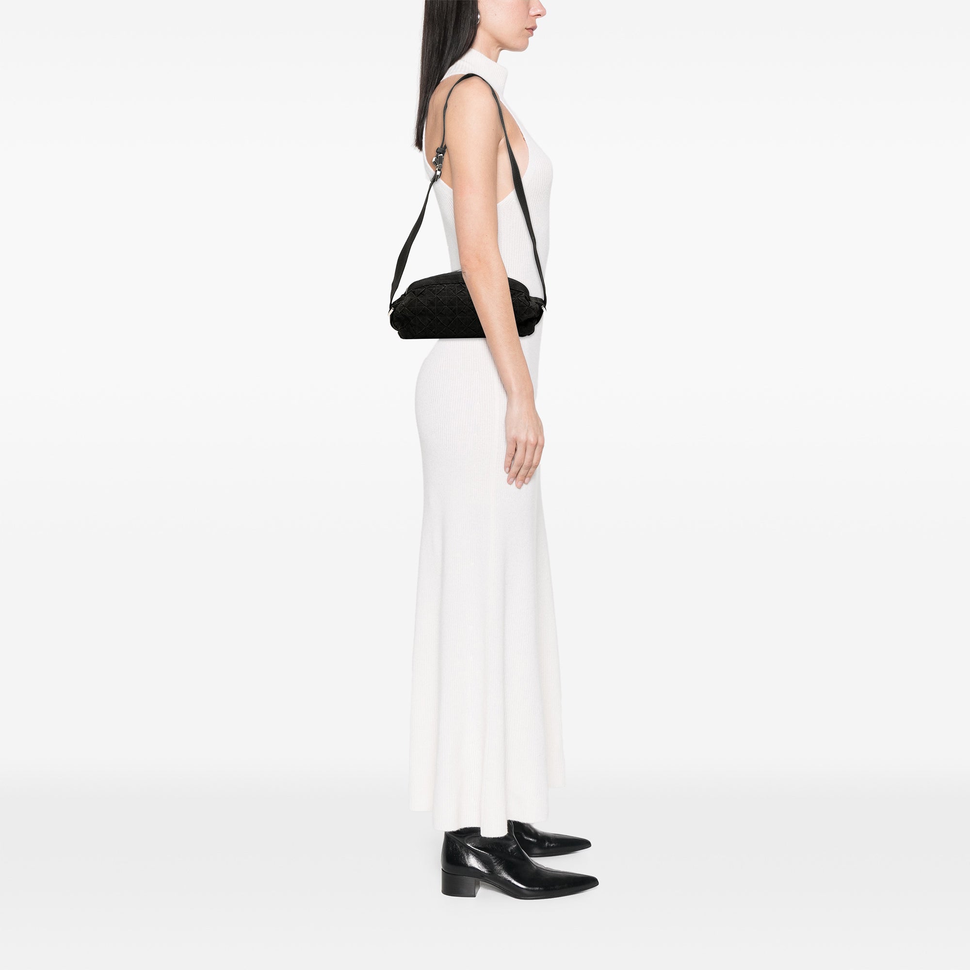 Canvas Intrecciato Webbing Belt Bag - Image 7