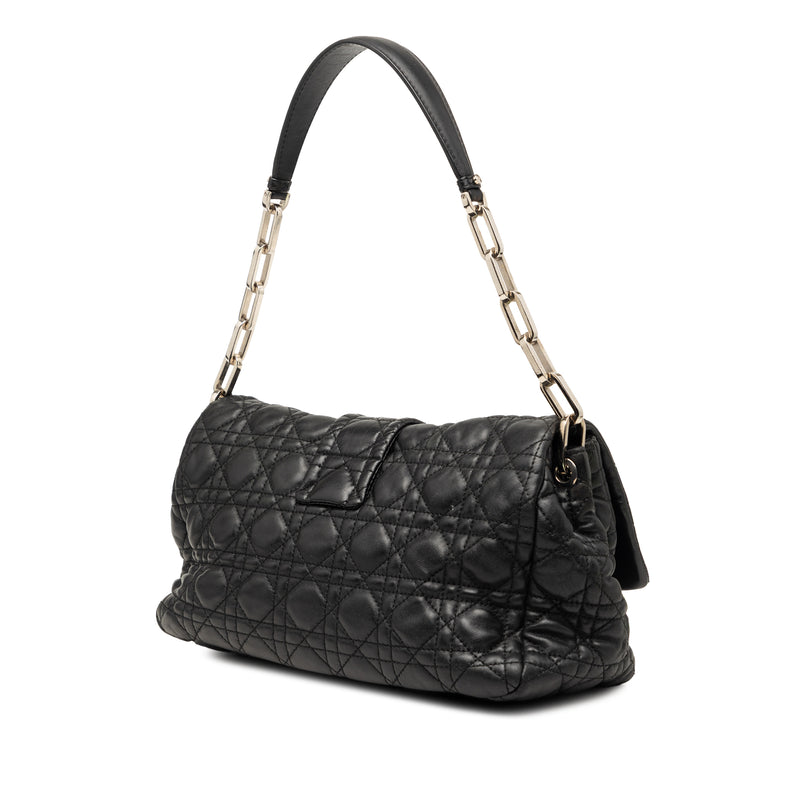 Lambskin Cannage New Lock Shoulder Bag - Image 2
