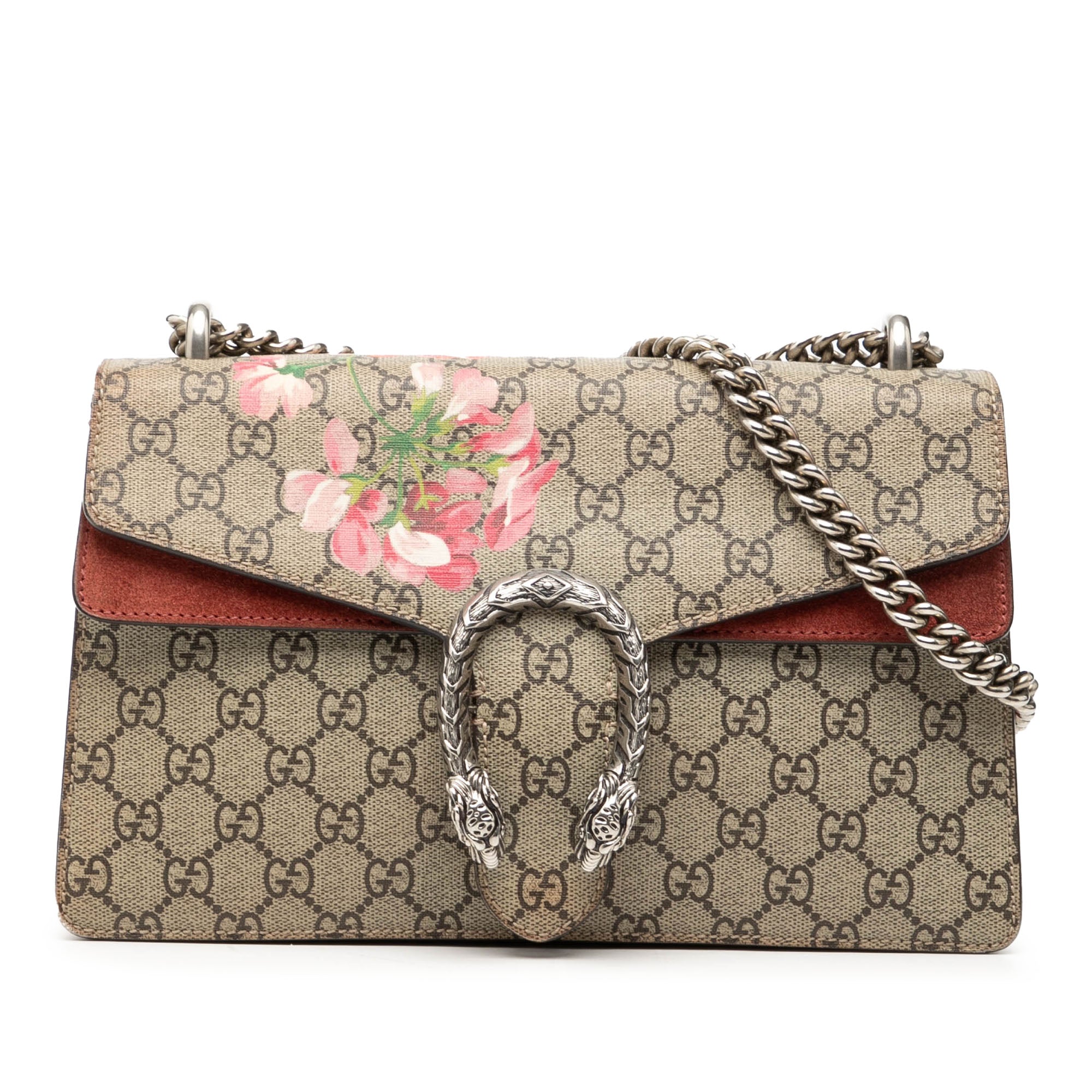 Medium GG Supreme Blooms Dionysus Shoulder Bag - Image 1