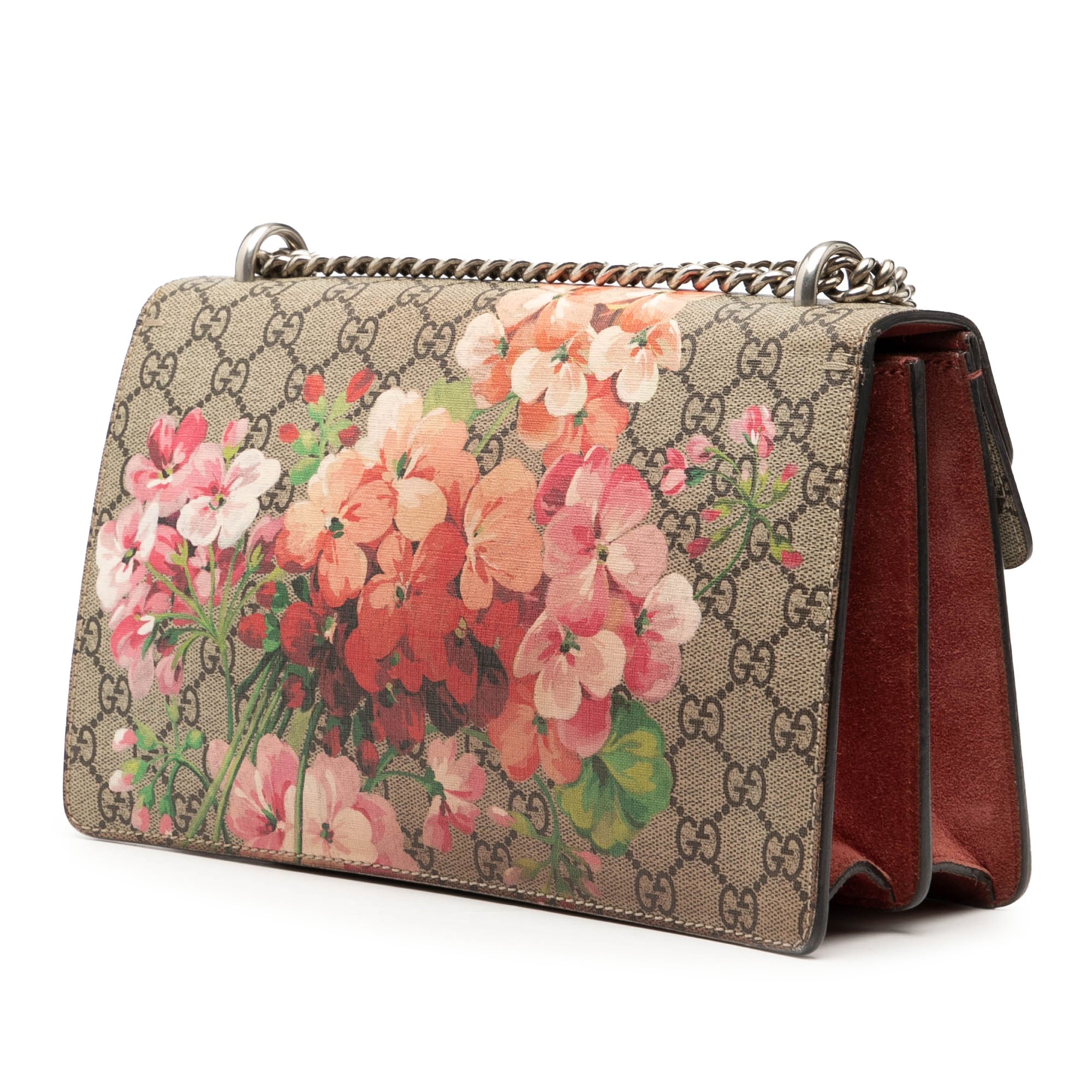 Medium GG Supreme Blooms Dionysus Shoulder Bag - Image 2