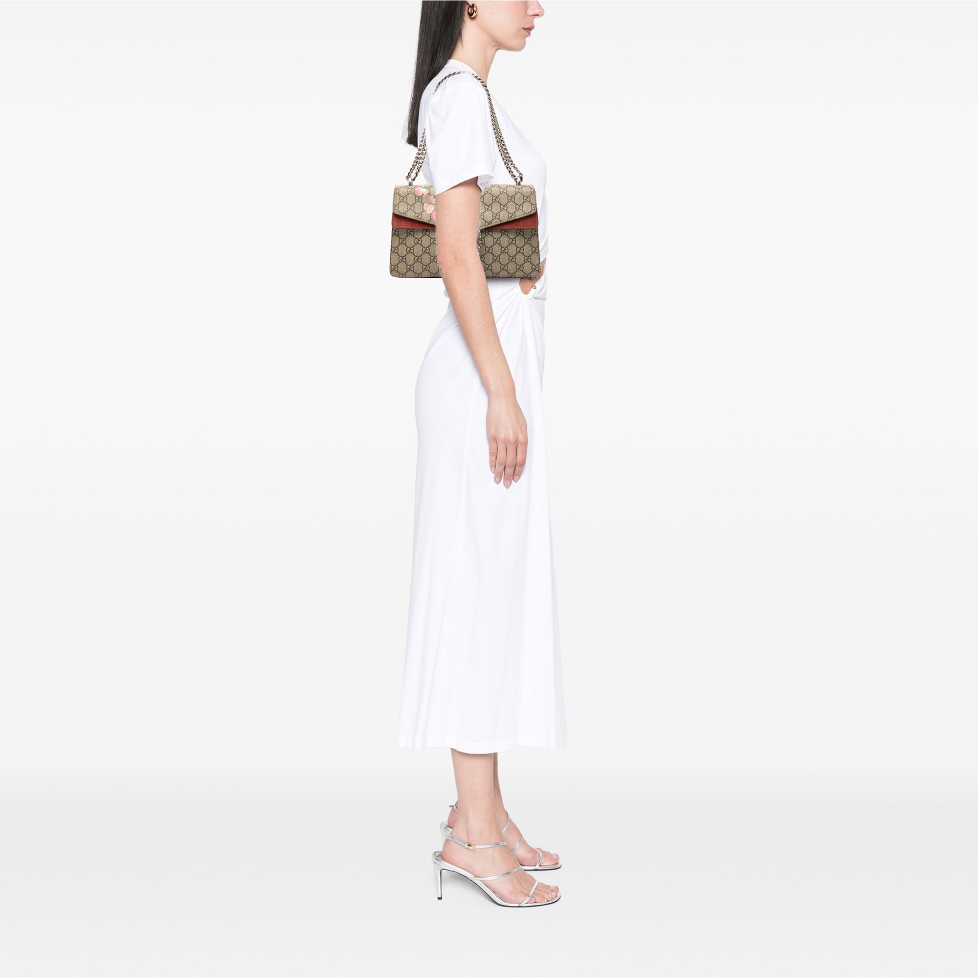 Medium GG Supreme Blooms Dionysus Shoulder Bag - Image 7