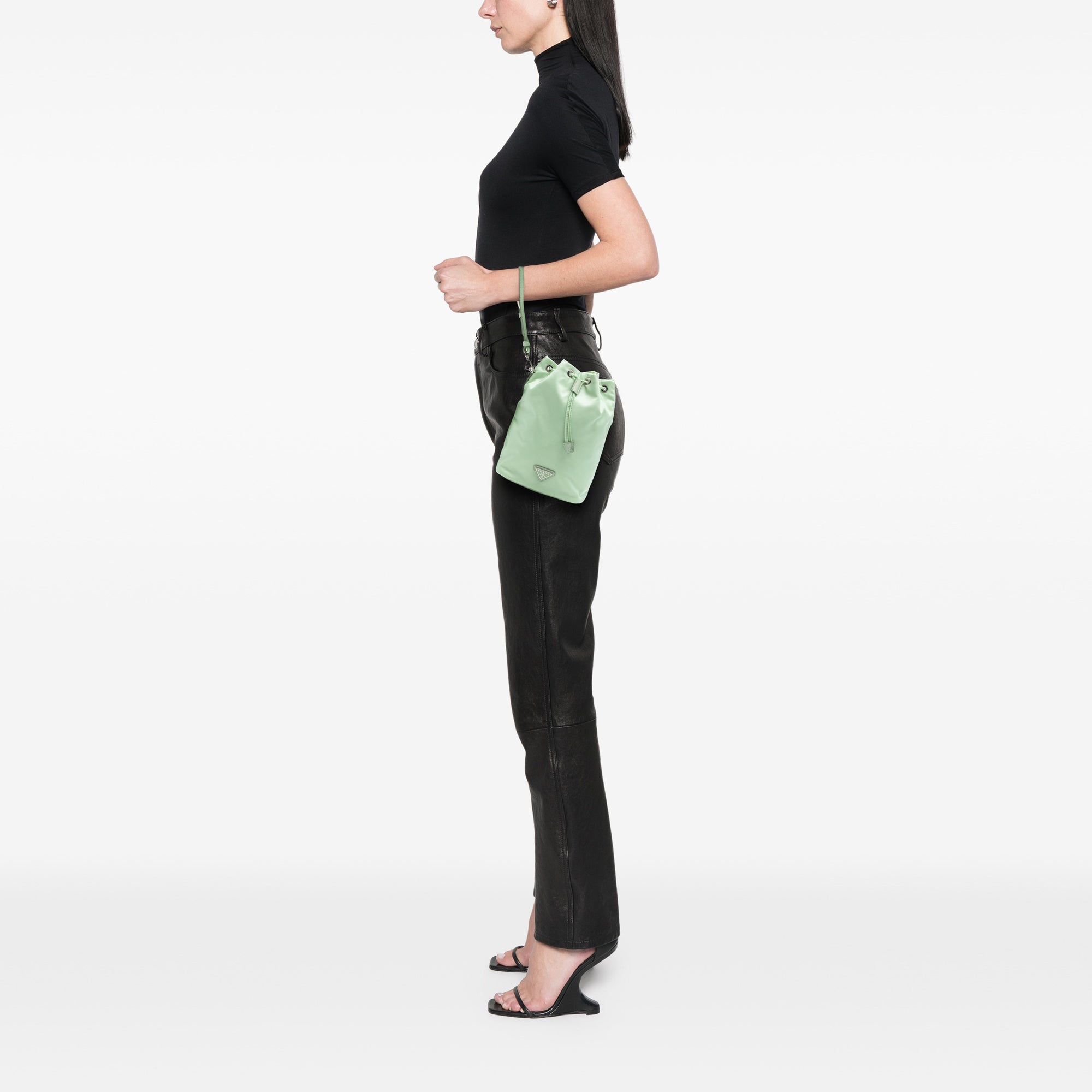 Re Nylon Drawstring Pouch - Image 6
