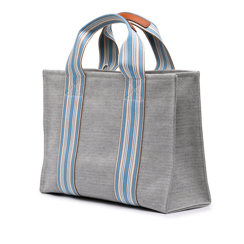 Canvas The Suitcase Stripe Tote - Image 2