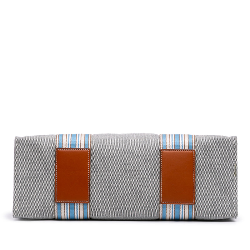 Canvas The Suitcase Stripe Tote - Image 3