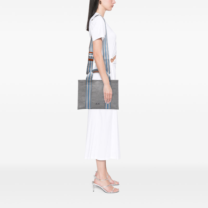 Canvas The Suitcase Stripe Tote - Image 6