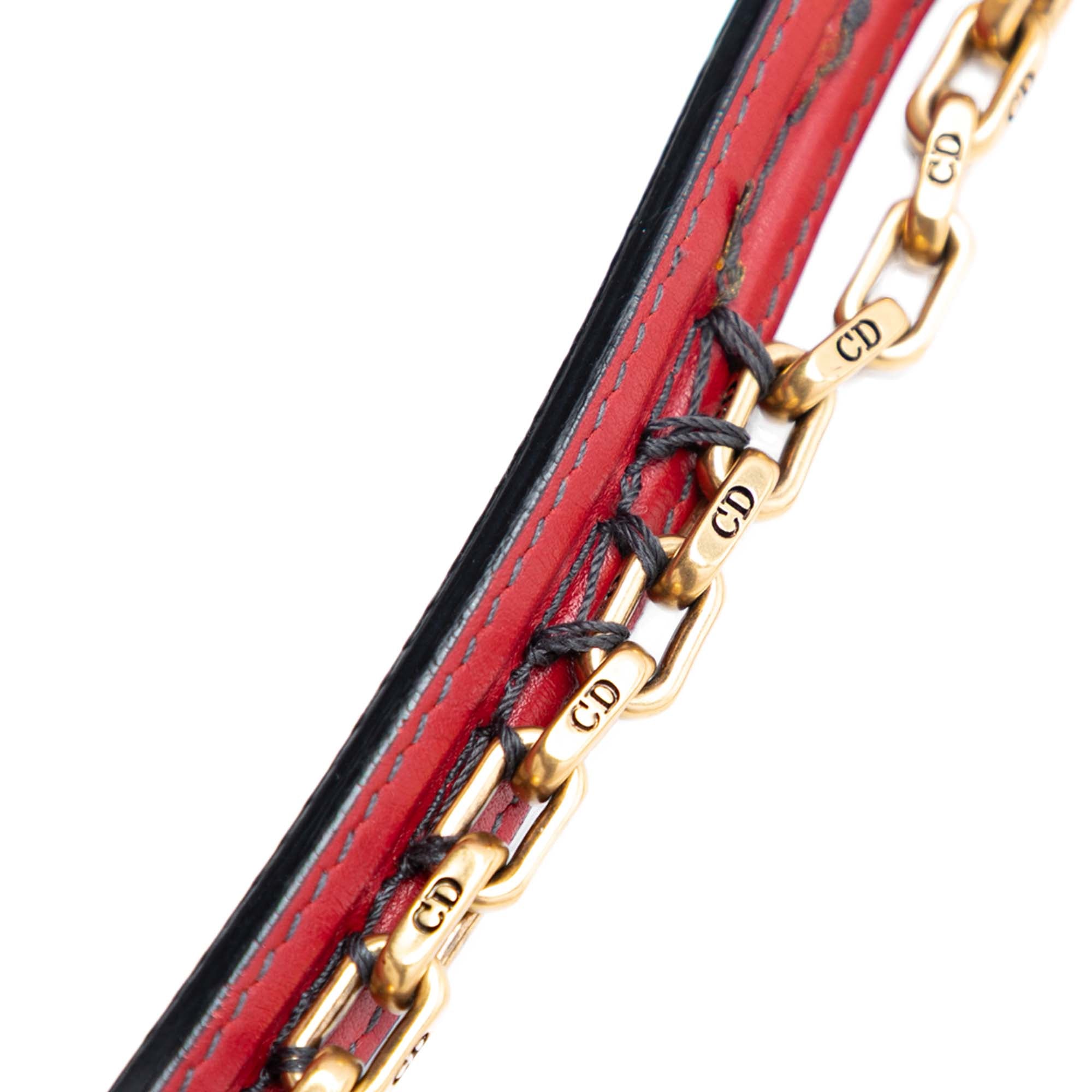 Mini Lambskin Cannage Studded Supple Lady Dior - Image 7