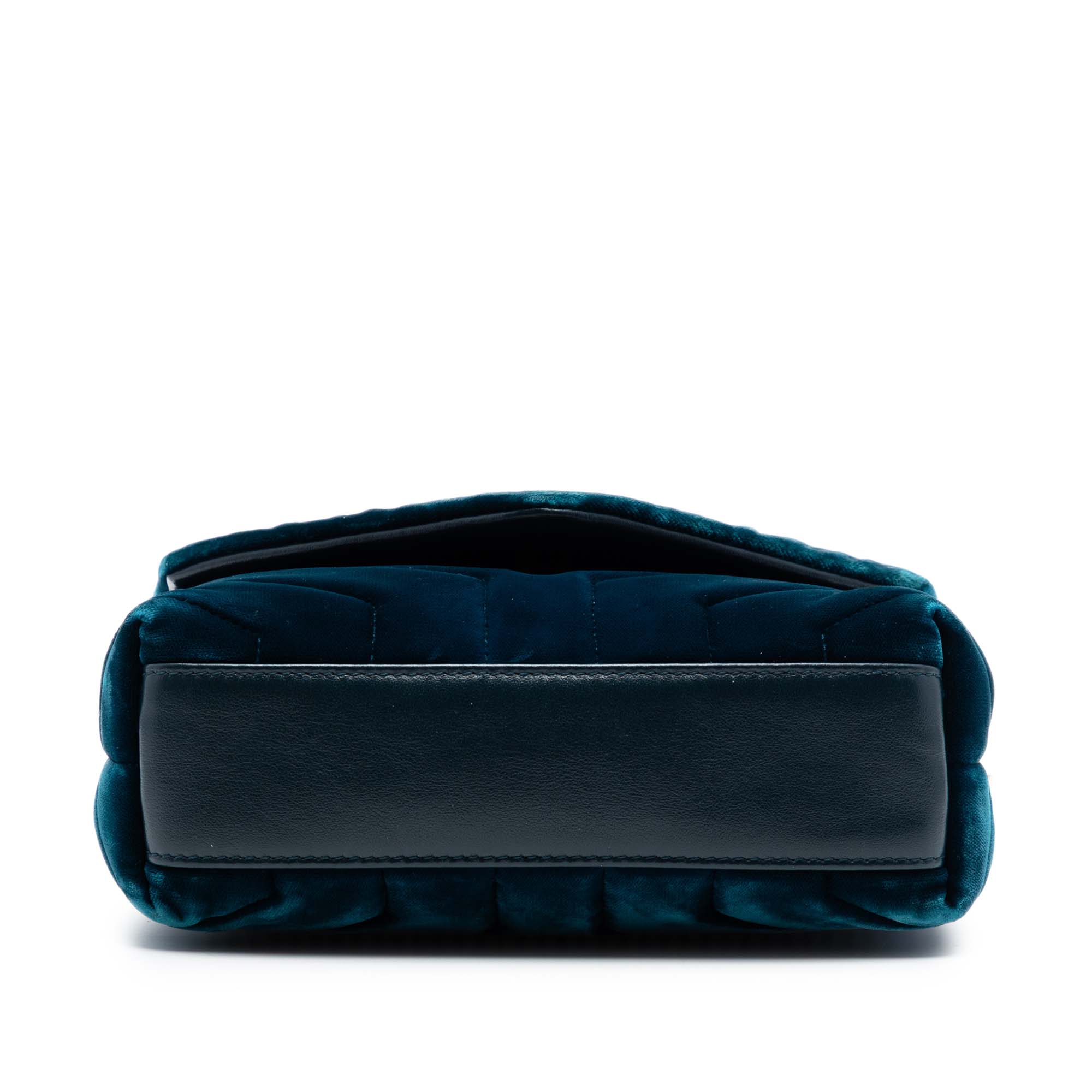 Small Matelasse Velvet Monogram LouLou Shoulder Bag - Image 3