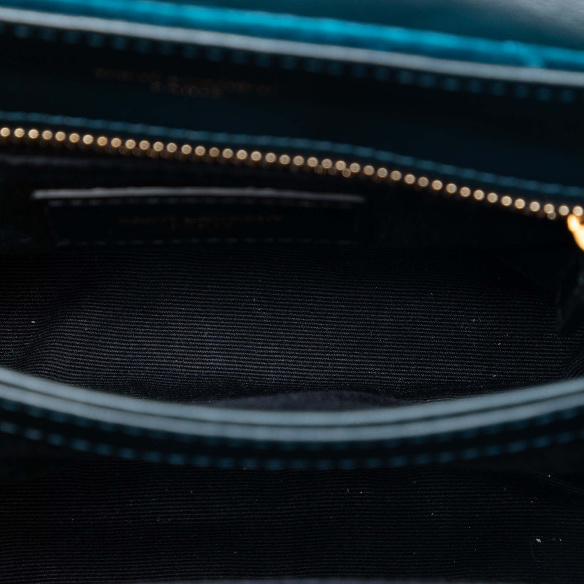Small Matelasse Velvet Monogram LouLou Shoulder Bag - Image 5