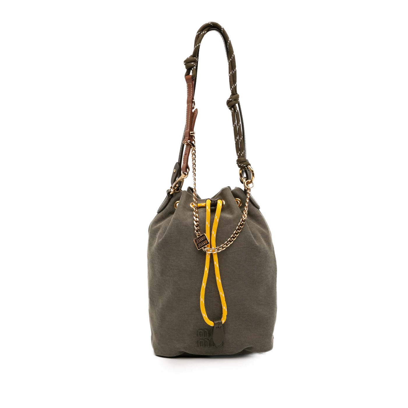 Re Nylon Gabardine Bucket Bag - Image 1