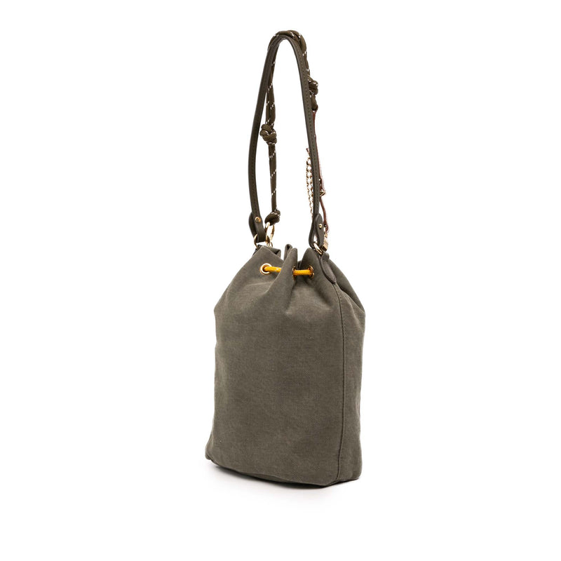 Re Nylon Gabardine Bucket Bag - Image 2