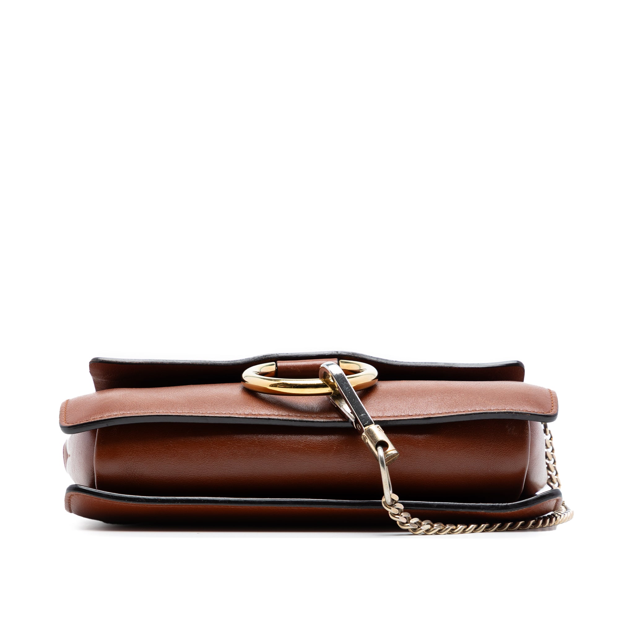 Small Suede and Calfskin Faye Crossbody - Image 3
