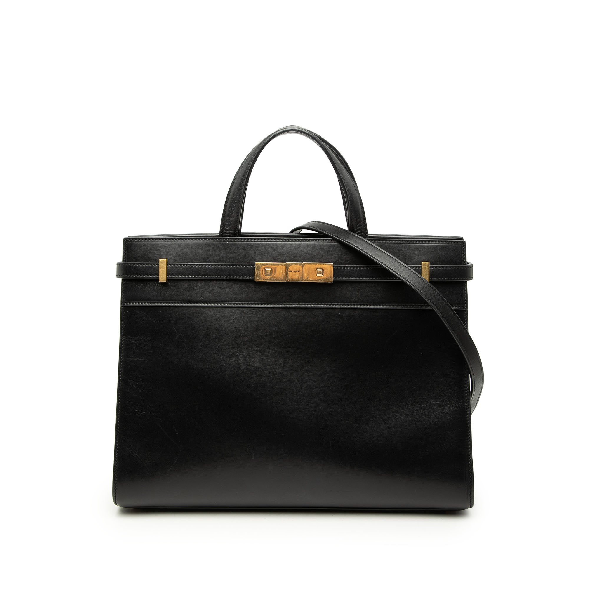 Medium Smooth Calfskin Manhattan Shopper Tote - Image 1
