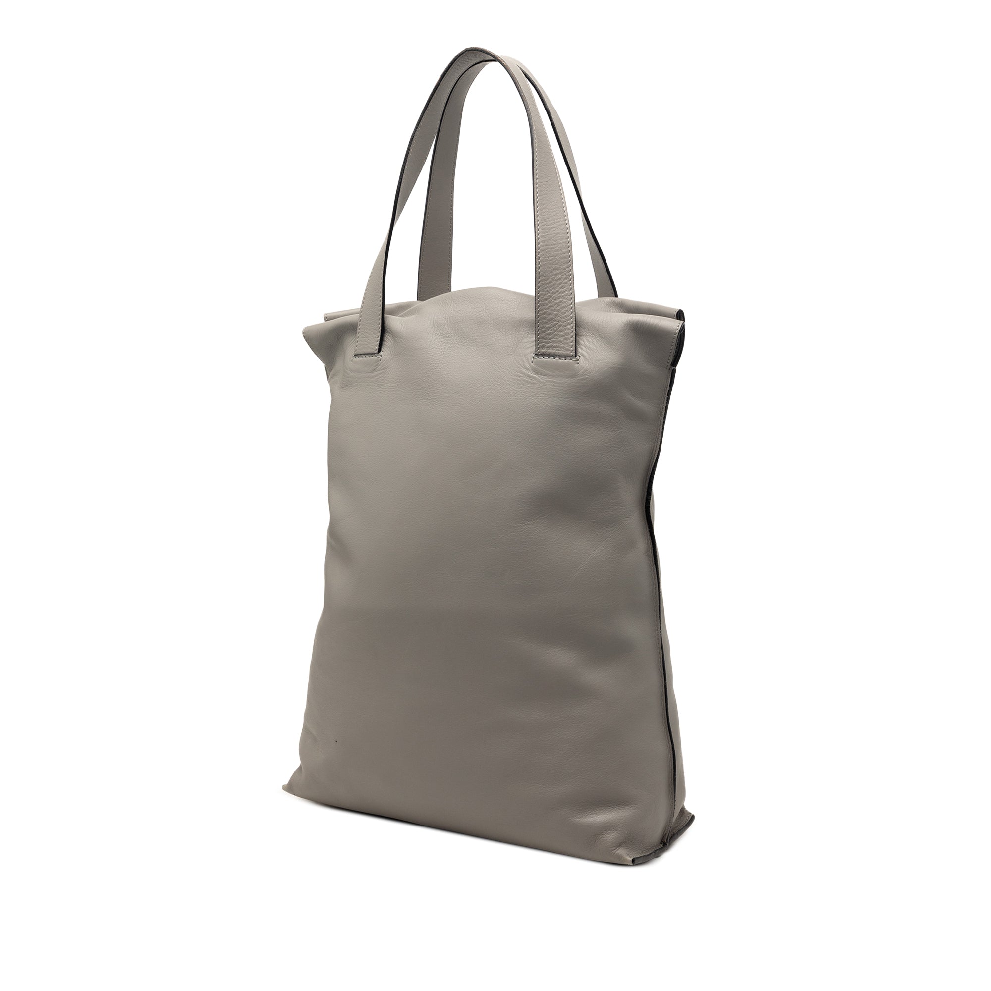 Leather Anagram Shopper Tote - Image 2