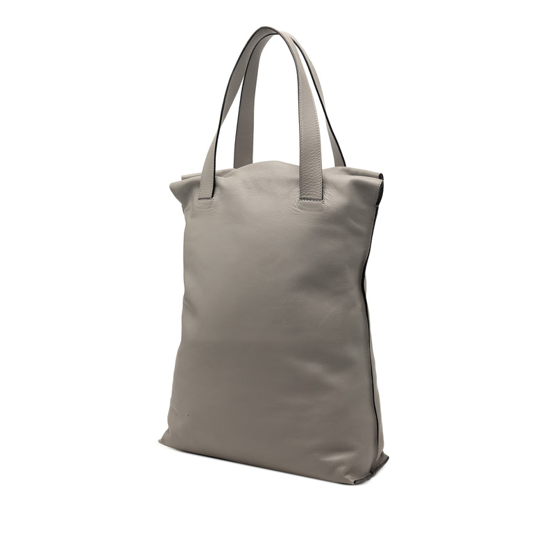 Leather Anagram Shopper Tote - Image 2