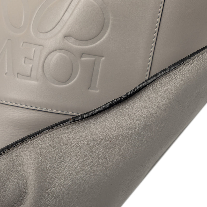 Leather Anagram Shopper Tote - Image 8