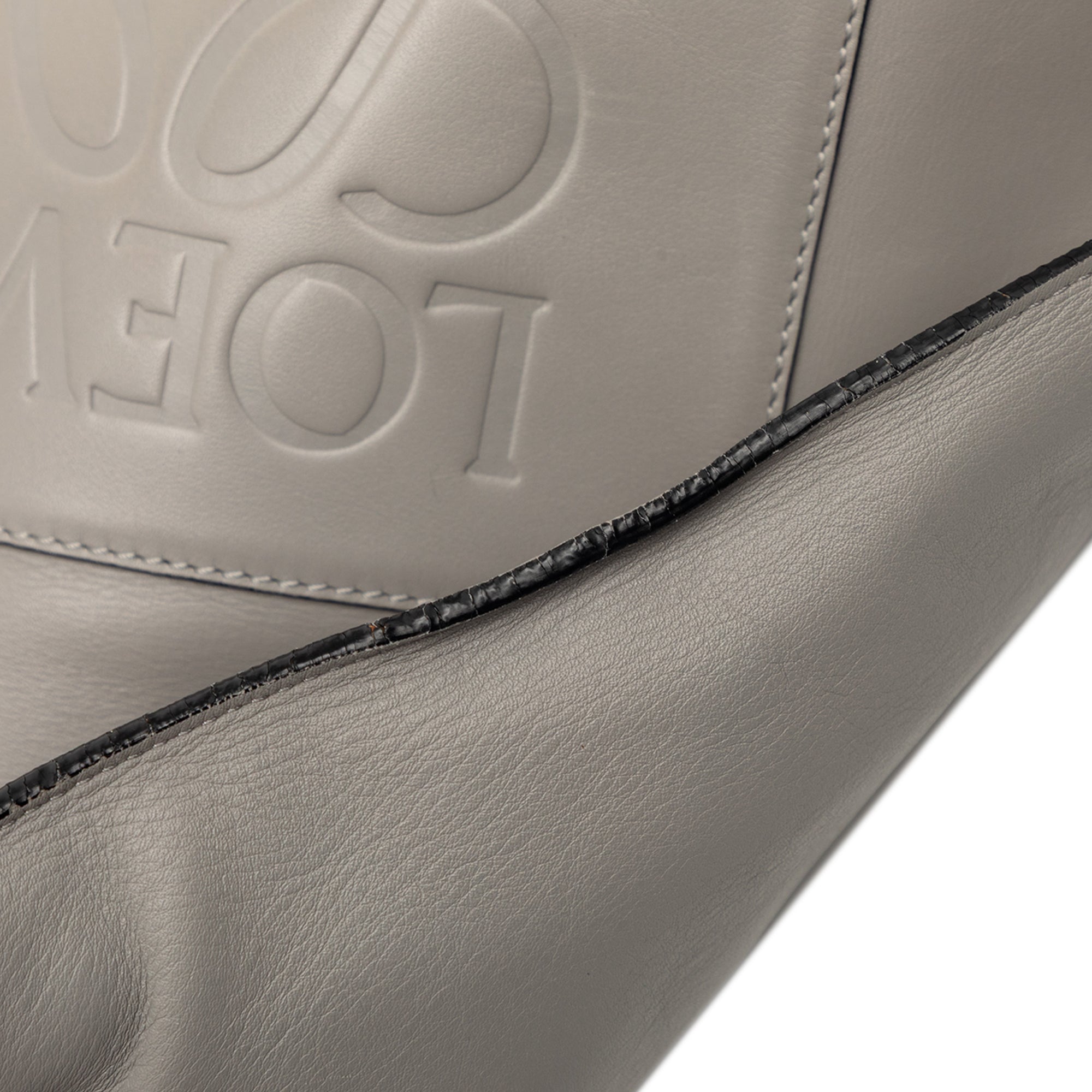 Leather Anagram Shopper Tote - Image 8