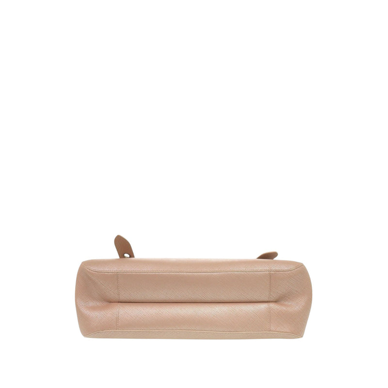 Metallic Calfskin Gancini Handbag - Image 3