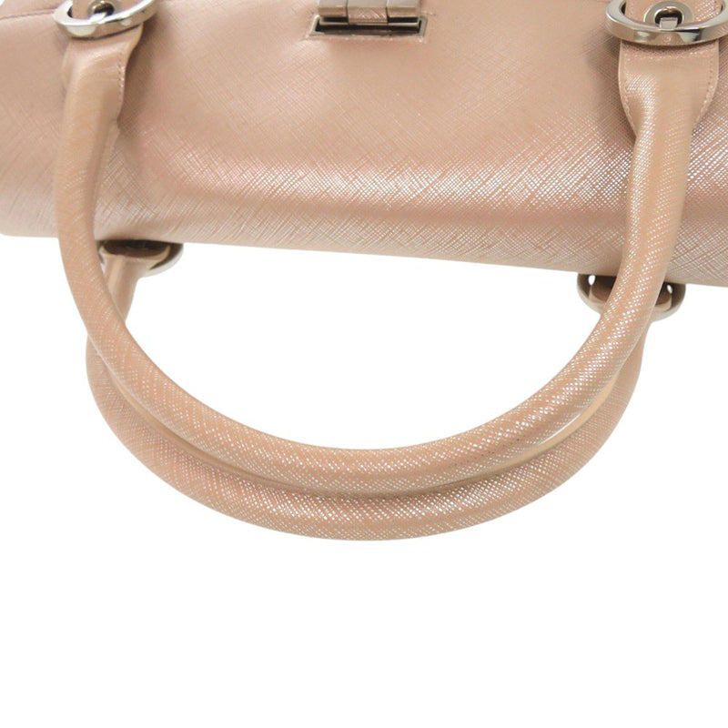 Metallic Calfskin Gancini Handbag - Image 9
