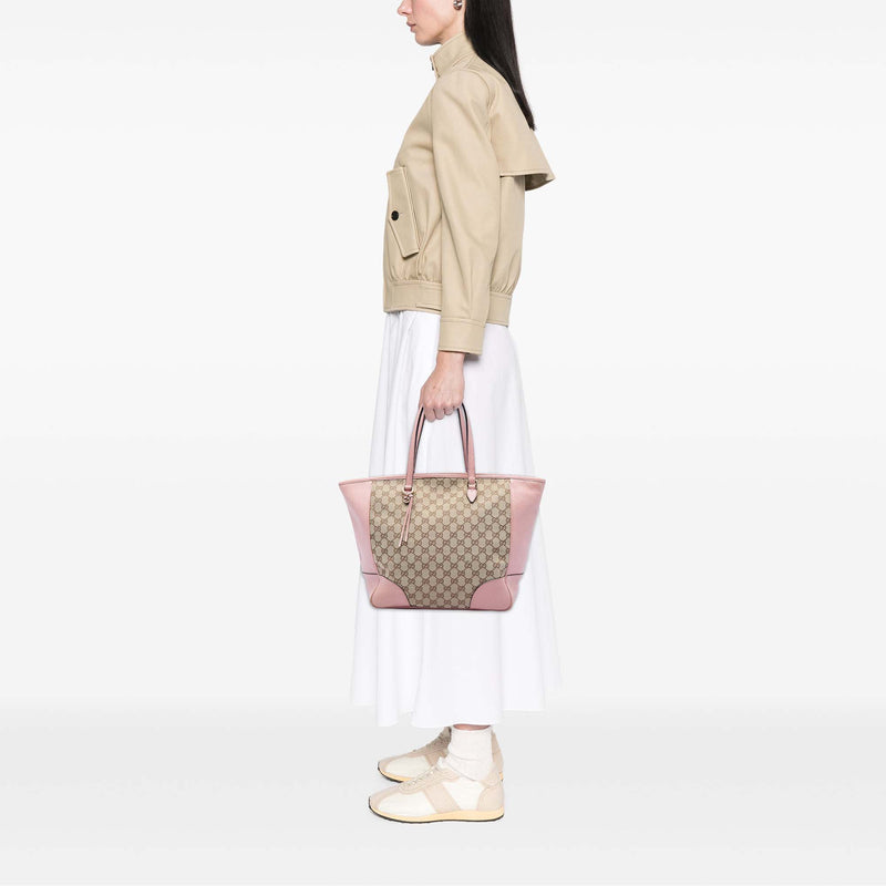 GG Canvas Bree Zippered Tote - Image 5