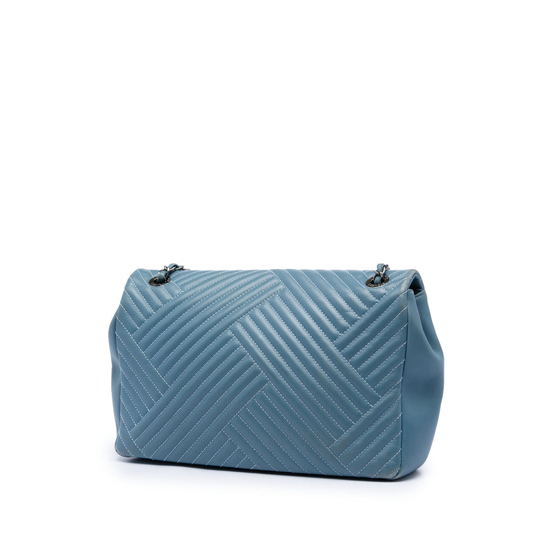 Large Lambskin CC Crossing Flap - Image 2