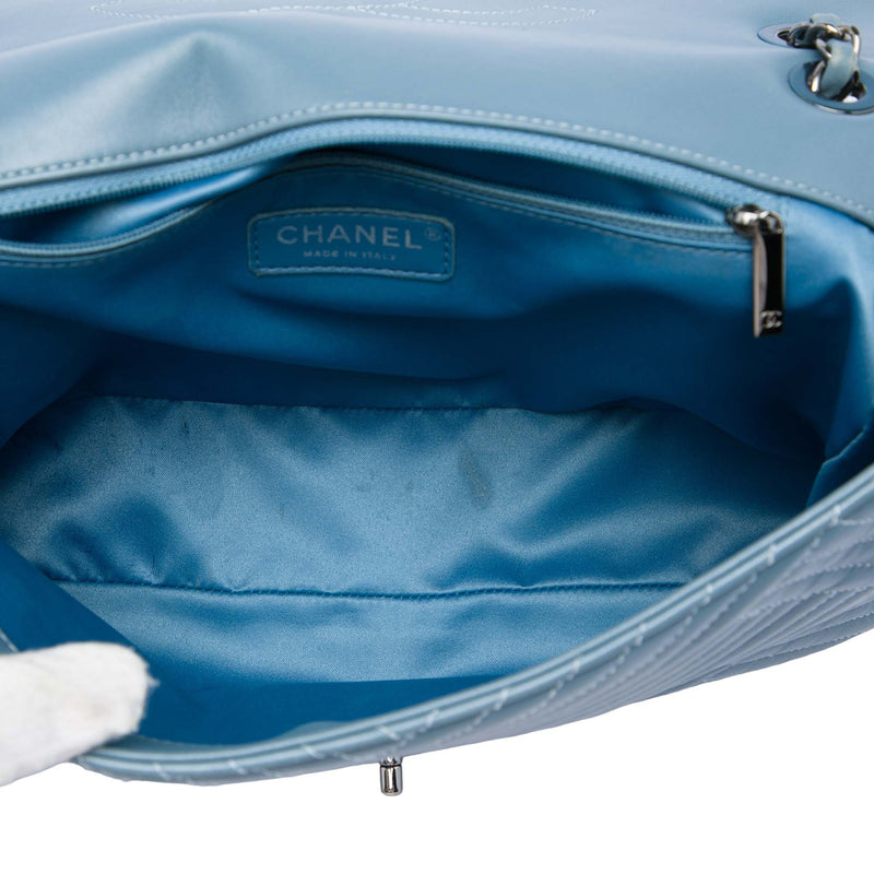 Large Lambskin CC Crossing Flap - Image 4