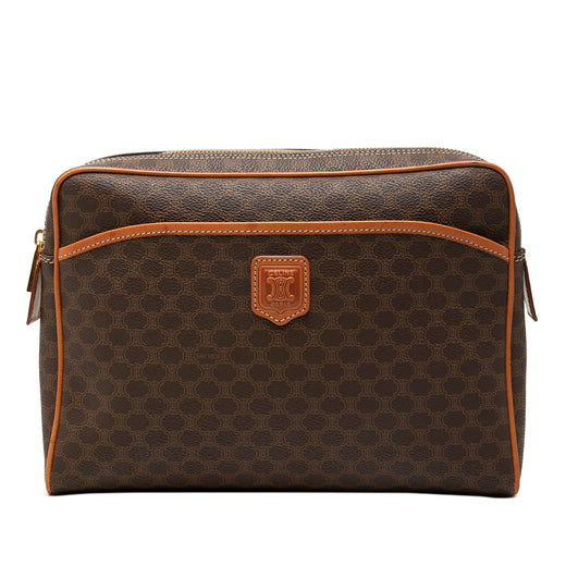 Macadam Coated Canvas Clutch - Image 1