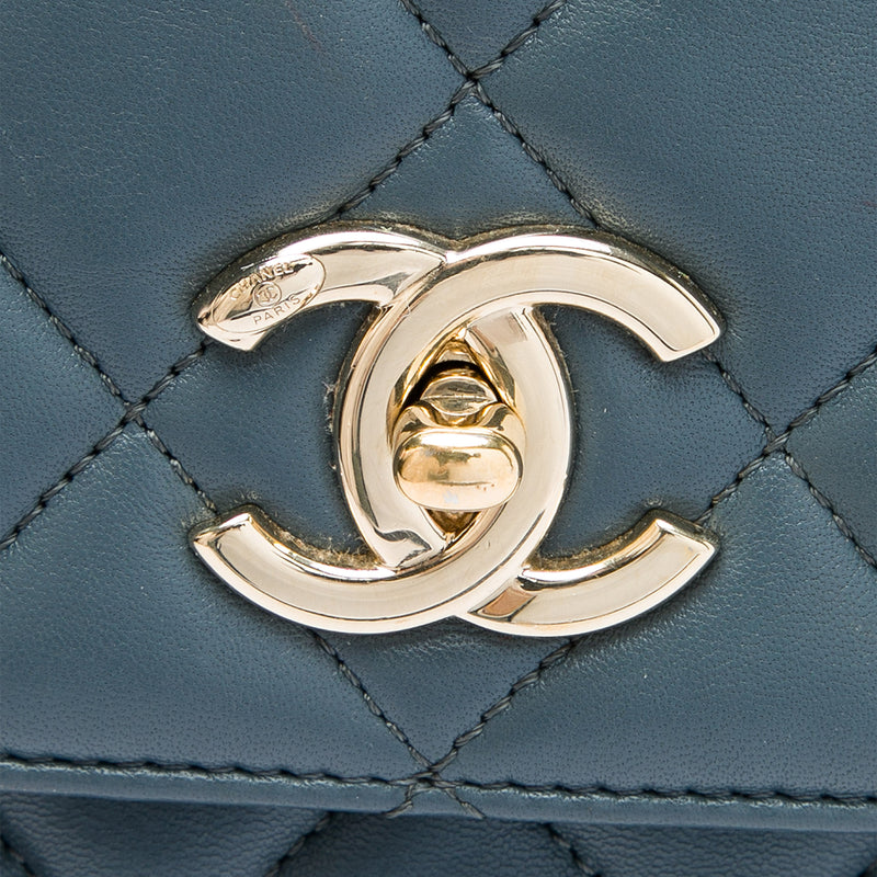 Medium Lambskin Trendy CC Flap - Image 5