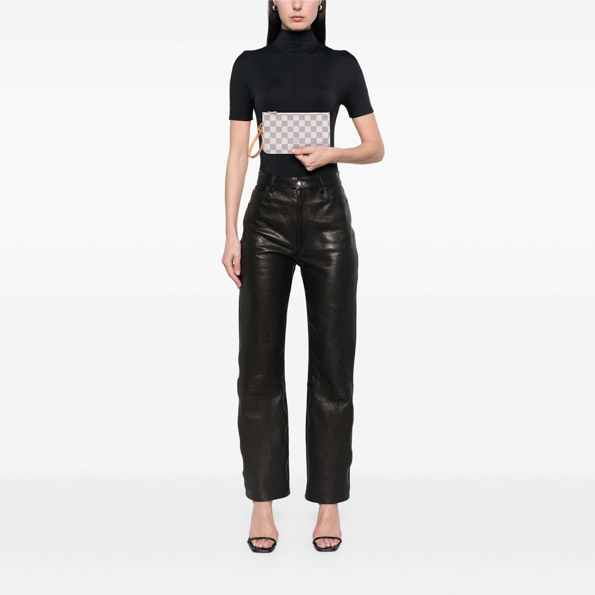 Damier Azur Neverfull PM Pouch - Image 7