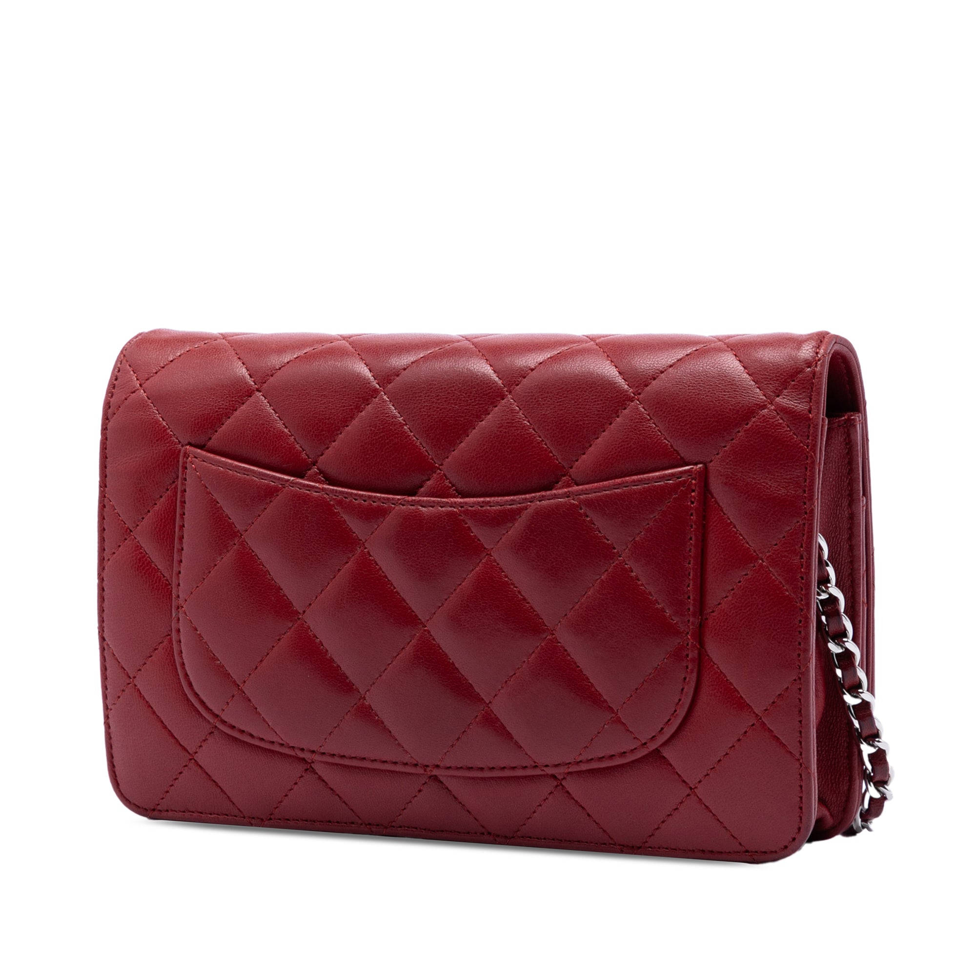 CC Quilted Lambskin Wallet on Chain - Image 2