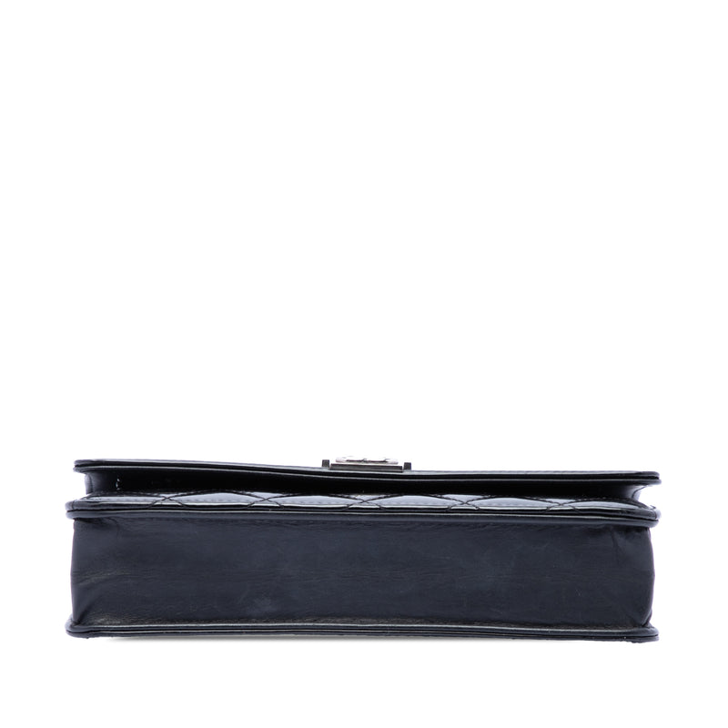 Quilted Patent Boy Wallet on Chain - Image 3