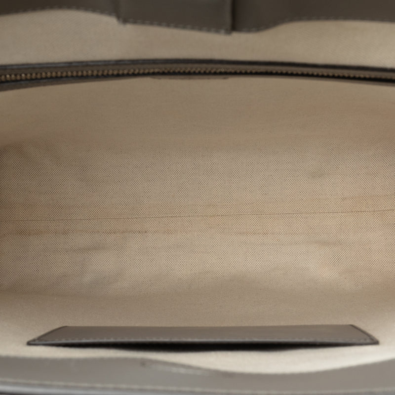 GG Embossed Leather Vertical Tote - Image 5