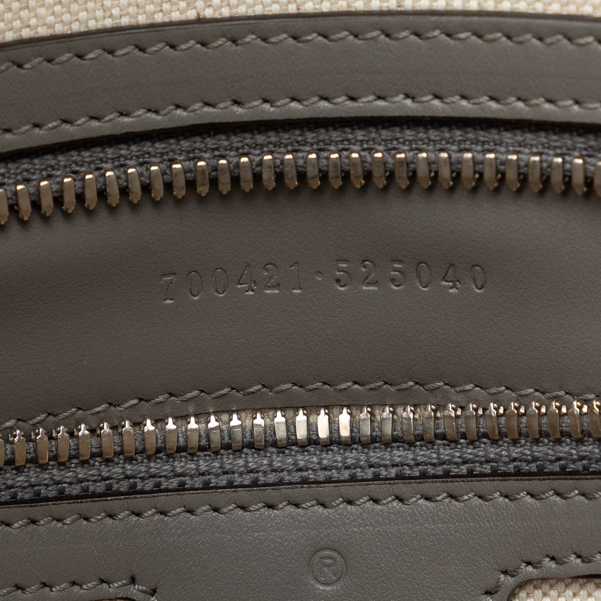 GG Embossed Leather Vertical Tote - Image 7