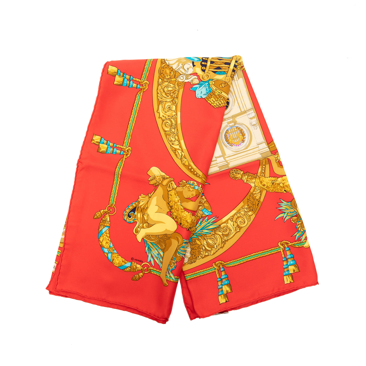 Hommage A Charles Garnier Silk Scarf 90 - Image 1
