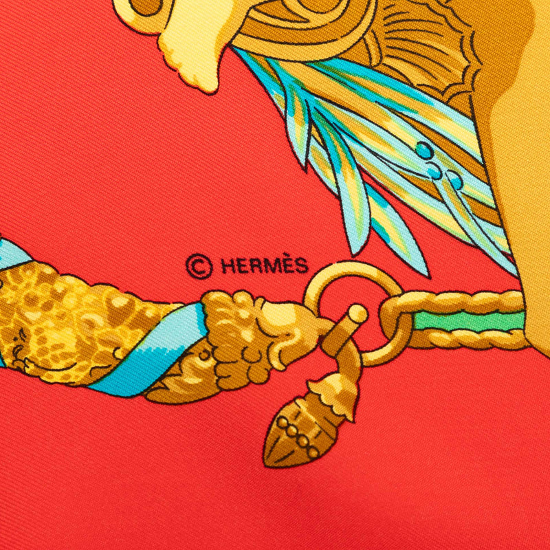 Hommage A Charles Garnier Silk Scarf 90 - Image 6