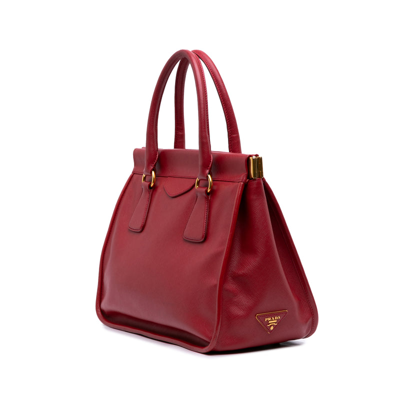 Saffiano Lux Frame Tote - Image 2