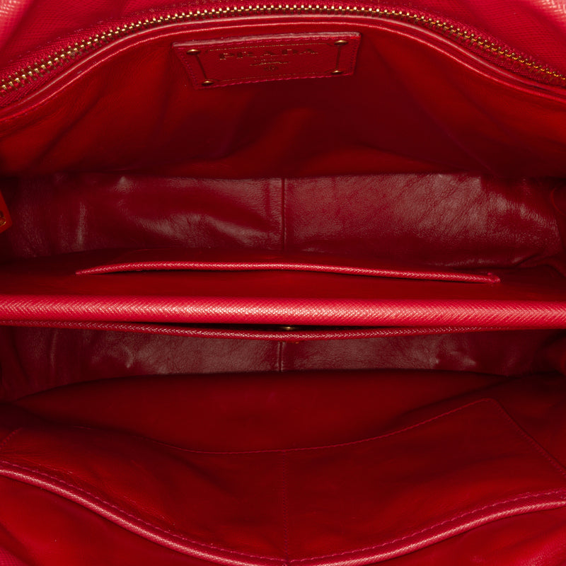 Saffiano Lux Frame Tote - Image 4