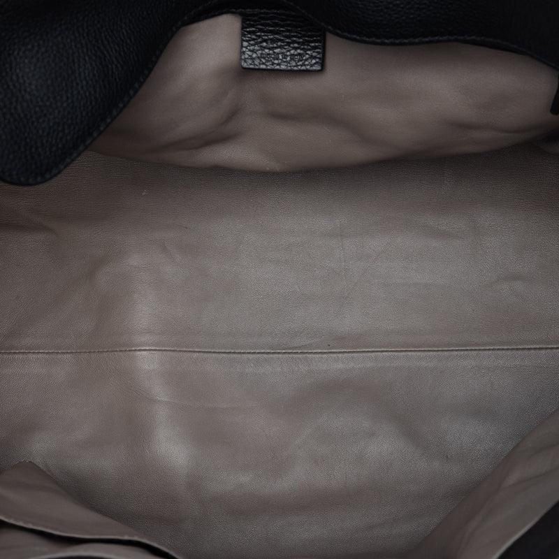 Pebbled Leather Lady Tassel Tote - Image 4