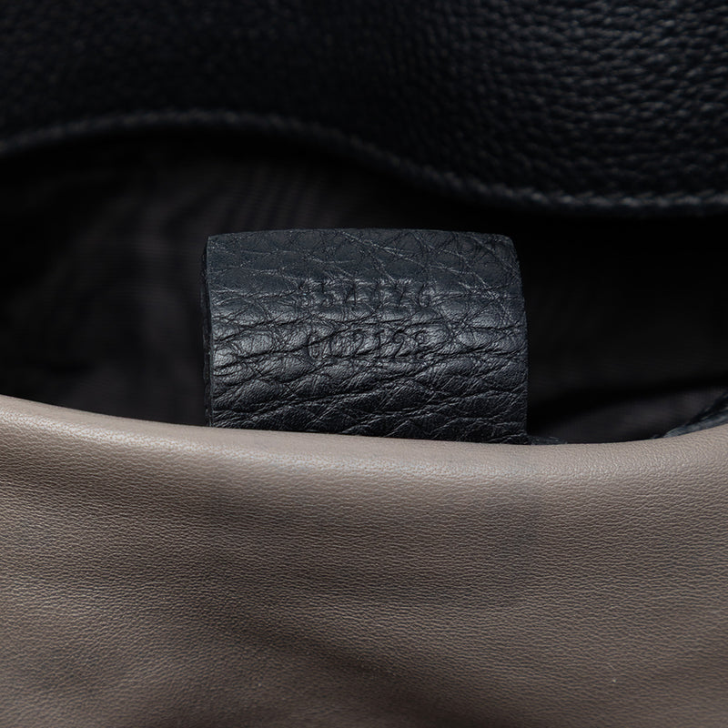 Pebbled Leather Lady Tassel Tote - Image 6